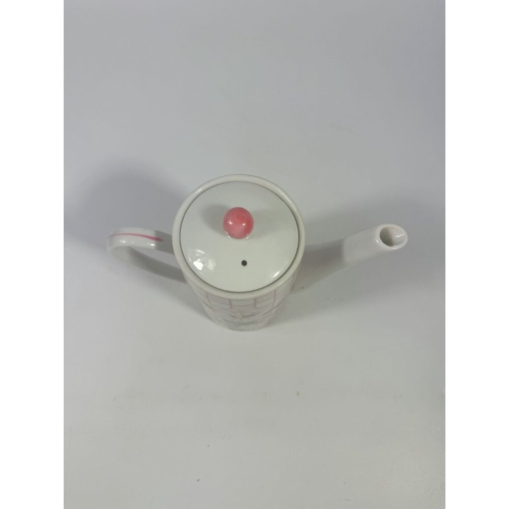 Mini Tea Pot Franci Villa Vanilla Daisies Taste Setter Vintage Palm Beach Regenc - Picture 9 of 13